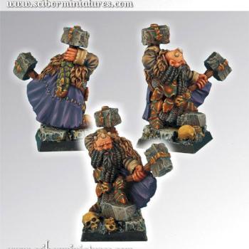 Riff Raff Chief - Dwarf of Chaos by Scibor