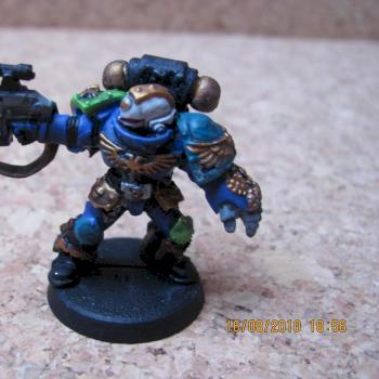 Templar Guardians Sternguard Sergeant. by Maju_King