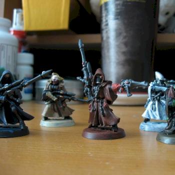 Eldar Ranger troop by Pixari Forwind