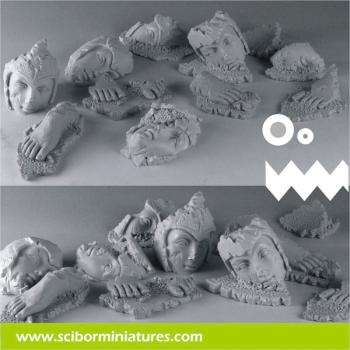 Elven Ruins Basing Kit by Scibor