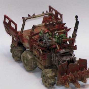 Ork Trukk - Evil Sunz (different angle) by herr_nilzzon