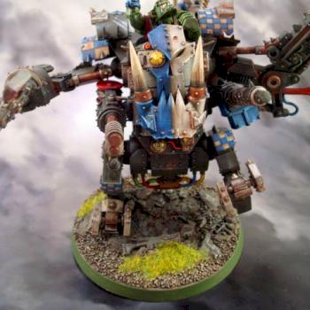 Ork Deff Dread2 by petethomas