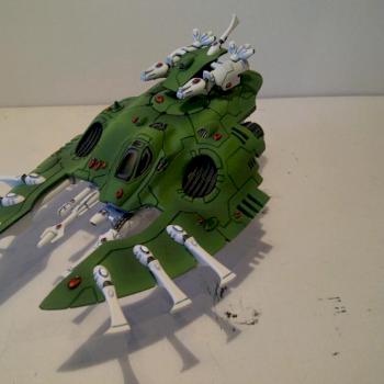 eldar wave serpent by ashley hensey