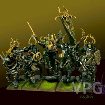 Chaos knights of Nurgle by VPG Studios