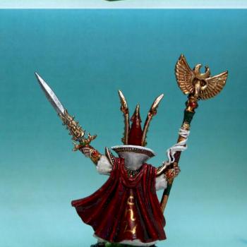 Old Teclis the Loremaster High Elf Hochelf by Alarielle