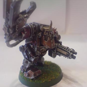 Ork Warboss in Megarmour by Prapian