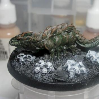 Stone Basilisk by ViceOrVirtue