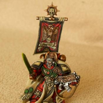 Blood Ravens Capitan by Adrian Potrykus