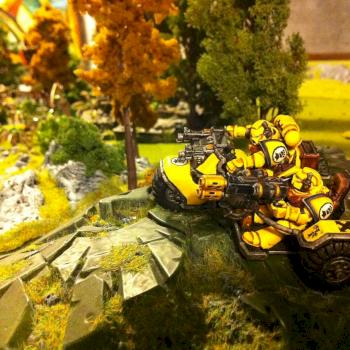 Imperial Fists: Attack Bike by Wagner