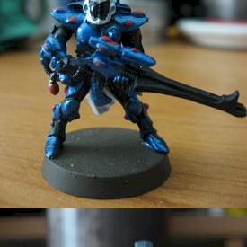 Eldar Dire Avenger by Pixari Forwind