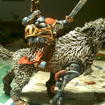 Thunderwolf Cavalry on Masquerade wolves (frost blade stage 2) by markotan