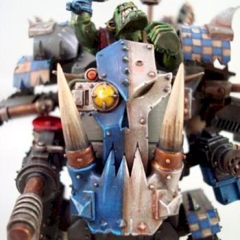 Ork Deff Dread by petethomas
