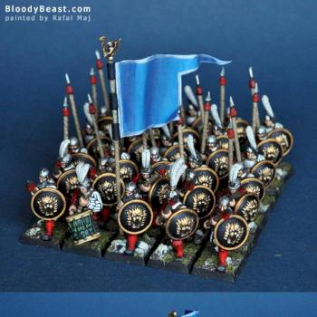 Empire Spearmen Regiment by BloodyBeast.com