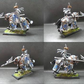 Warhammer Bretonnian Knight of Terror Tarantula by tinman755
