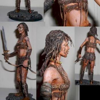 Kiera Knightly as Guinevere 8" sculpture by Tool