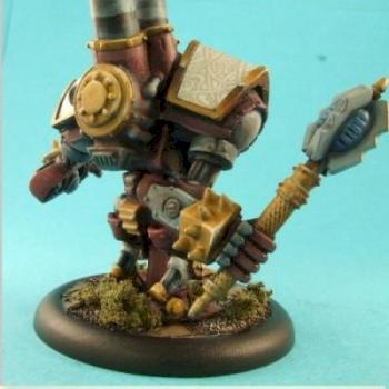 Protectorate of Menoth crusader heavy war Jack..freehand by demonherald