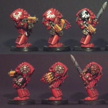 Escouade Terminator Blood Angel by Yorik Feldger