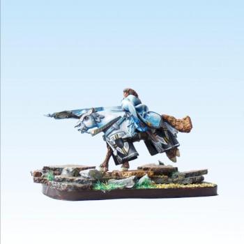 Bretonnian Standard Bearer by Black Gobbo