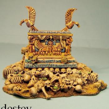 Khemri casket of soul WIP by Deste