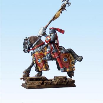 Bretonnian Standard Bearer by Black Gobbo