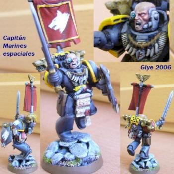 Capitán marines espaciales by giye