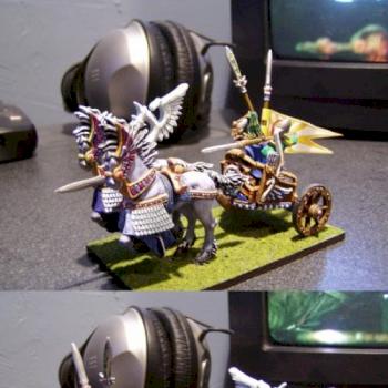 Warhammer Fantasy Highelf Chariott by brentc1