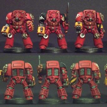 Escouade Terminator Blood Angel by Yorik Feldger