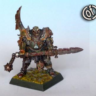Nurgle Lord Champion Chaos Lord by DiaConUparty