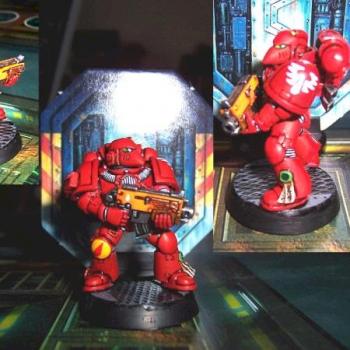 Space Marine Tactique Blood Angel by Yorik Feldger