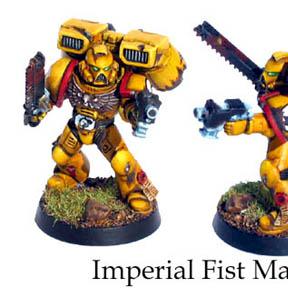 Imperial Fist marine by DaOperator