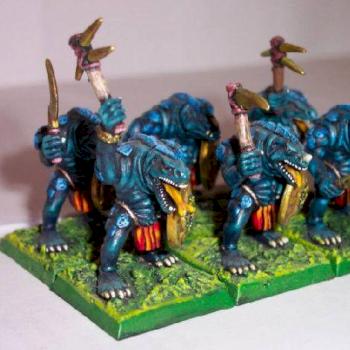Saurus Warriors by www.Feenwald.net
