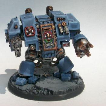 Space Marine Dreadnought by DragonMRU