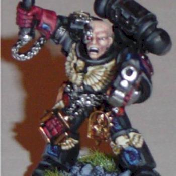 Crimson fist chaplain by MorbidAngel