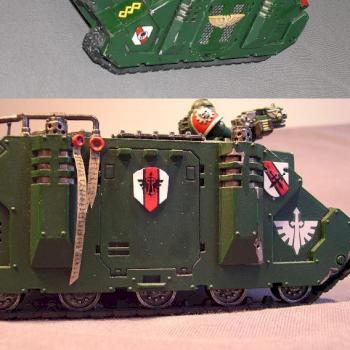 Mk II Rhino, command vehicle for my DA by Paul Blue