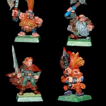 four dwarfs by TAZ