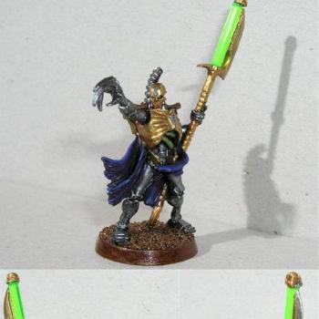 Necron Lord by suf