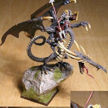 Dark Elves Dragon (Conversion) by franz76