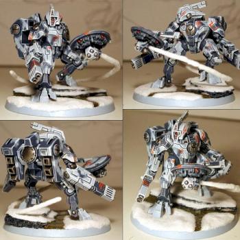 Tau Battlesuit - Shas'O R'Myr Conversion by Ap0k