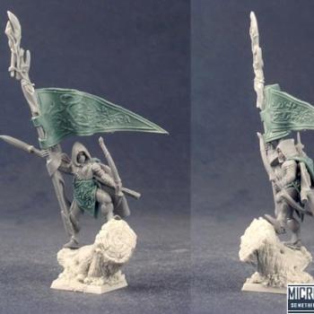 Wood Elf Standard Bearer #4 by vandoc