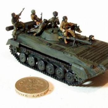 BMP-1 in action (South Russian, 1996) by Der ungeheuer