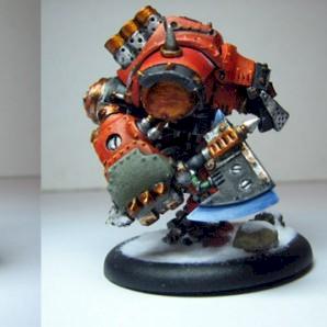 Khador Destroyer Heavy Warjack by Komrad