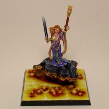 bretonnian sorceress by Simona