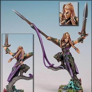 Wood Elf Wardancer by EArkham