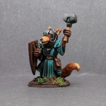 Dark Sword Fox Cleric by superbug983