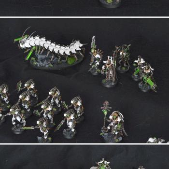 Necron Menotekh army wave 3 (2021) by Shi Vral