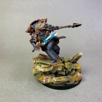 Space Wolves Leman Russ by TheBirdsAreBlack