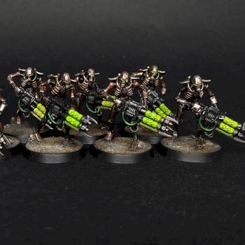 necron warriors by dimoni777