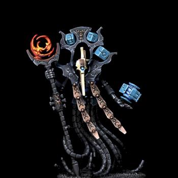 Necron Chronomancer by Zik