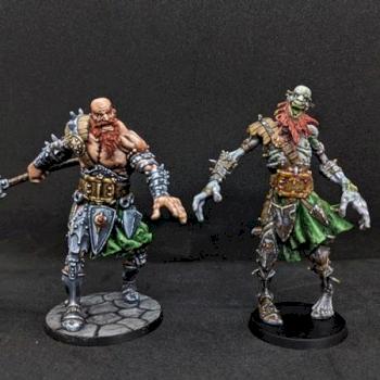 Finarton & the Undead Giant Abomination by Guawol