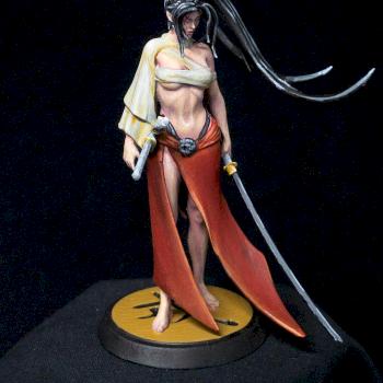 Samurai Woman by cyberbum